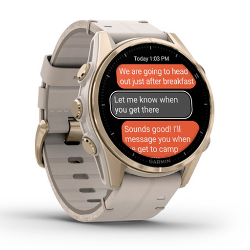 Смарт часы Garmin Fenix 8 43mm (010-02903-40) Beige - фото 4