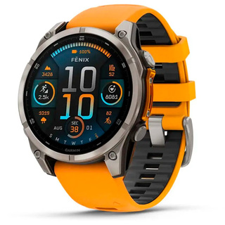 Garmin смарт сағаты Fenix 8 47mm (010-02904-11) Gray/Orange
