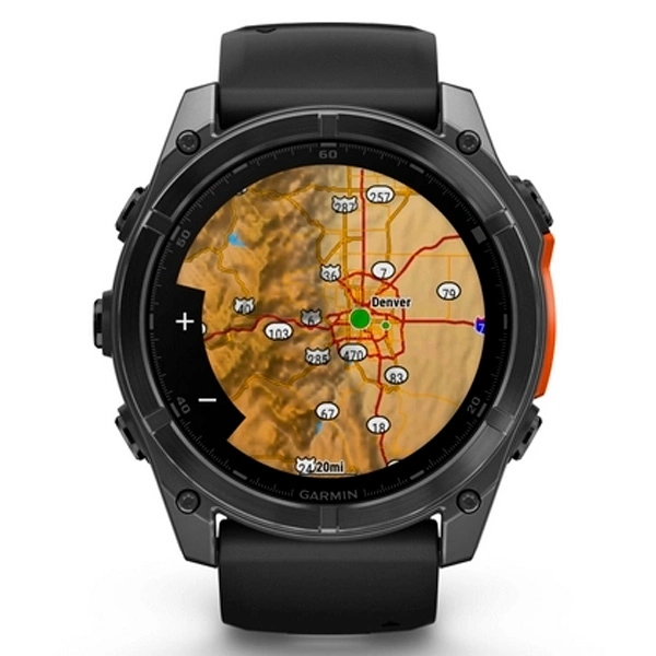 Смарт часы Garmin Fenix 8 51mm (010-02905-00) Slate Gray with Black Silicone Band - фото 3