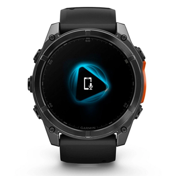 Смарт часы Garmin Fenix 8 51mm (010-02905-00) Slate Gray with Black Silicone Band - фото 5