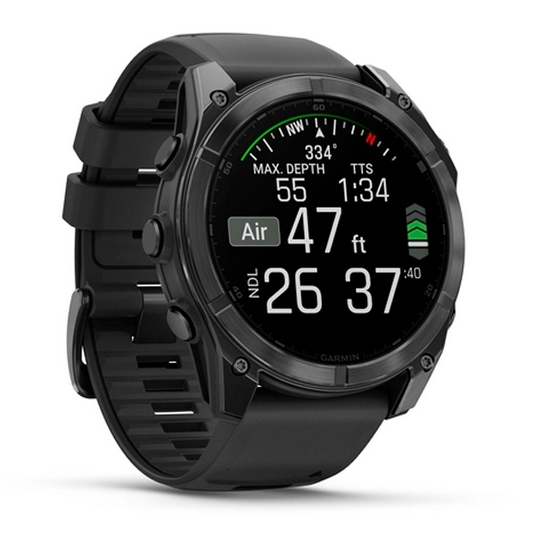 Смарт часы Garmin Fenix 8 51mm (010-02905-00) Slate Gray with Black Silicone Band - фото 7