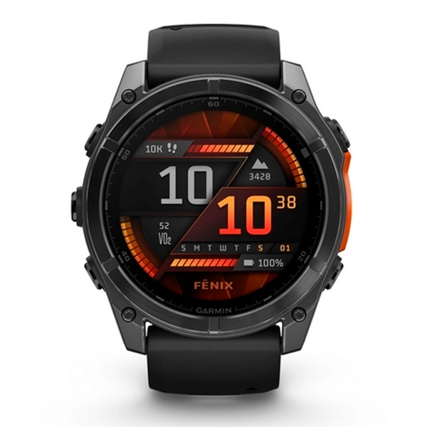Смарт часы Garmin Fenix 8 51mm (010-02905-00) Slate Gray with Black Silicone Band - фото 2
