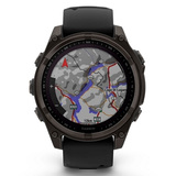 Смарт часы Garmin Fenix 8 51mm (010-02907-11) Sapphire Carbon Gray DLC Titanium with Black - фото 3