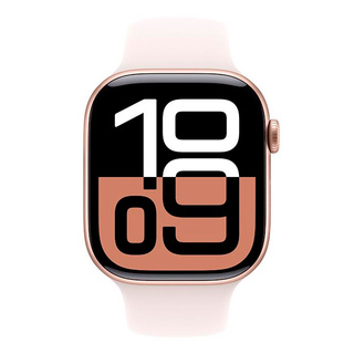 Смарт-часы Apple Watch Series 10 GPS 46mm Rose Gold Al Case with Light Blush Sport Band - S/M - фото 2