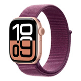 Смарт-часы Apple Watch Series 10 GPS 46mm Rose Gold Al Case with Plum Sport Loop