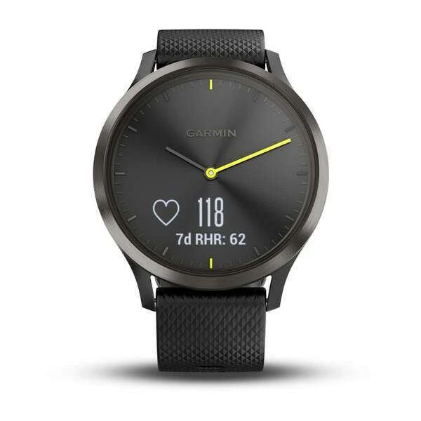 Смарт-часы Garmin Vivomove HR sport Black (010-01850-21) - фото 3
