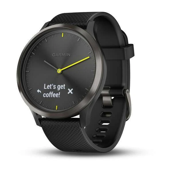Смарт-часы Garmin Vivomove HR sport Black (010-01850-21)