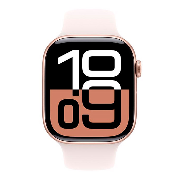 Смарт-часы Apple Watch Series 10 GPS 42mm Rose Gold Al Case with Light Blush Sport Band - M/L - фото 2