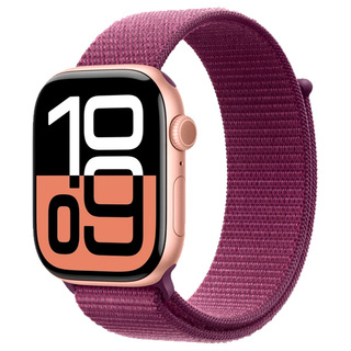 Смарт-часы Apple Watch Series 10 GPS 42mm Rose Gold Al Case with Plum Sport Loop
