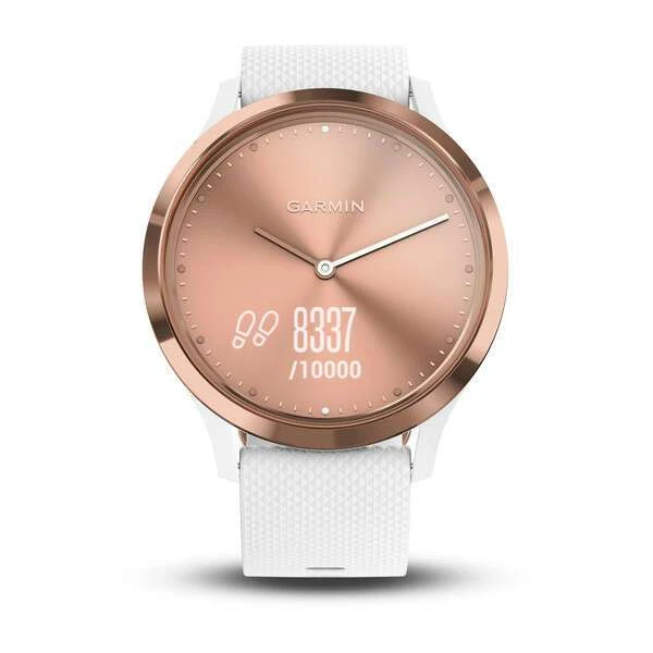 Смарт-часы Garmin Vivomove HR sport Rose Gold-White (010-01850-22) - фото 3