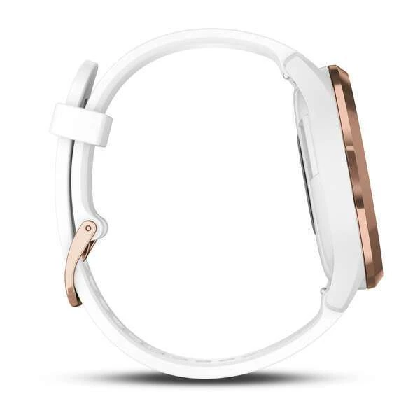 Смарт-часы Garmin Vivomove HR sport Rose Gold-White (010-01850-22) - фото 8