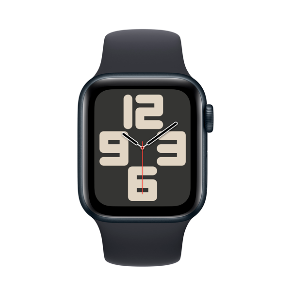 Смарт-часы Apple Watch SE GPS 40mm Midnight Al Case with Midnight Sport Band - S/M (MXE93QI/A) - фото 2
