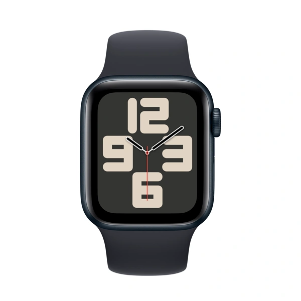 Apple Смарт-сағаты Watch SE GPS 40mm Midnight Al Case with Midnight Sport Band - S/M (MXE93QI/A) - фото 2