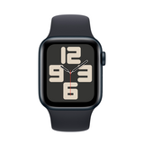 Apple Смарт-сағаты Watch SE GPS 40mm Midnight Al Case with Midnight Sport Band - S/M (MXE93QI/A) - фото 2