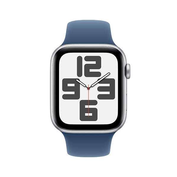 Смарт-часы Apple Watch SE GPS 40mm Silver Al Case with Denim Sport Band - M/L (MXED3QI/A) - фото 2