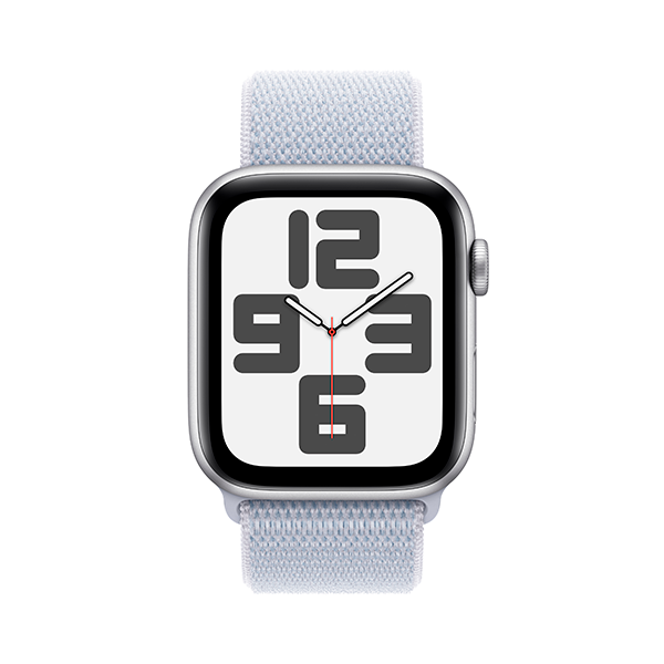 Смарт-часы Apple  Watch SE GPS 40mm Silver Al Case with Blue Cloud Sport Loop (MXEE3QI/A ) - фото 2
