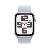 Apple Смарт-сағаты Watch SE GPS 40mm Silver Al Case with Blue Cloud Sport Loop (MXEE3QI/A ) - фото 2