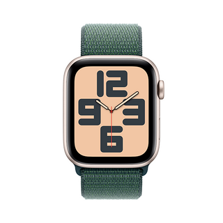 Смарт-часы Apple Watch SE GPS 40mm Starlight Al Case with Lake Green Sport Loop (MXEH3QI/A )