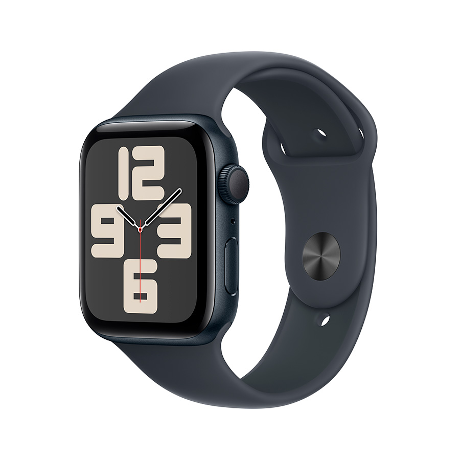Смарт-часы Apple Watch SE GPS 44mm Midnight Al Case with Midnight Sport Band - M/L (MXEK3QI/A)