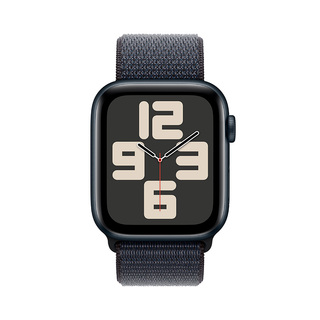 Смарт-Часы Apple Watch SE GPS 44mm Midnight Al Case with Ink Sport Loop (MXEP3QI/A) - фото 2