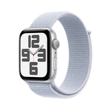 Смарт-часы Apple Watch SE GPS 44mm Silver Al Case with Blue Cloud Sport Loop (MXET3QI/A)