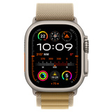 Apple смарт-сағаты Watch Ultra 2 GPS + Cellular 49mm Natural Titanium Case with Tan Alpine Loop-M (MX4F3GK/A) - фото 2