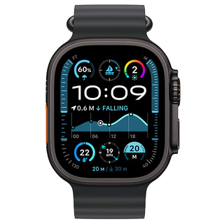 Смарт-часы Apple Watch Ultra 2 GPS + Cellular 49mm Black Titanium Case with Black Ocean Band (MX4P3GK/A) - фото 2