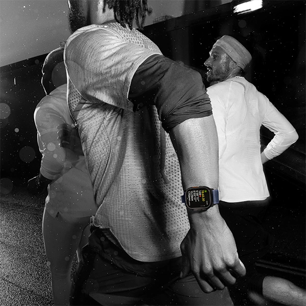 Смарт-часы Apple Watch Ultra 2 GPS + Cellular 49mm Black Titanium Case with Black Trail Loop - M/L (MX4V3GK/A) - фото 7