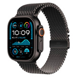 Смарт-часы Apple Watch Ultra 2 GPS + Cellular 49mm Black Titanium Case with Black Titanium Milanese Loop - M (MX5U3GK/A)