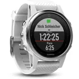 Смарт-часы Garmin Fenix 5S Silver с белым ремешком (010-01685-00) - фото 4