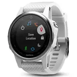Смарт-часы Garmin Fenix 5S Silver с белым ремешком (010-01685-00)
