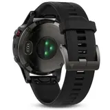Смарт-часы Garmin Fenix 5 Sapphire черные с черным ремешком (010-01688-11) - фото 5