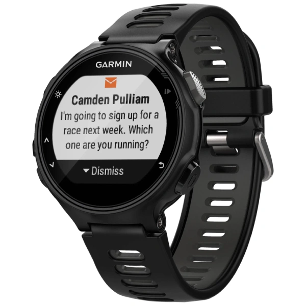 Смарт-часы Garmin Forerunner 735XT черно-серые (010-01614-06) - фото 5