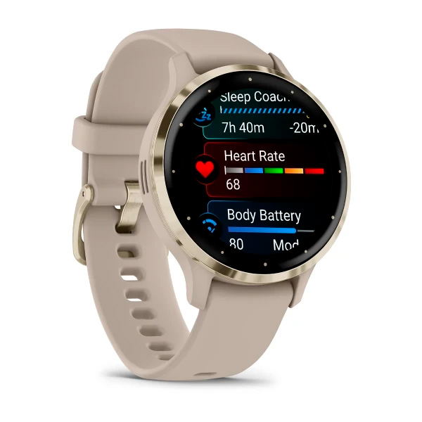 Смарт-часы Garmin VENU 3S French grey (010-02785-02) - фото 7 | sulpak.kg Смарт-часы Garmin VENU 3S French grey (010-02785-02) - фото 7