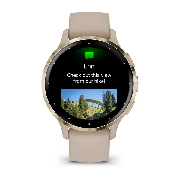 Смарт-часы Garmin VENU 3S French grey (010-02785-02) - фото 6