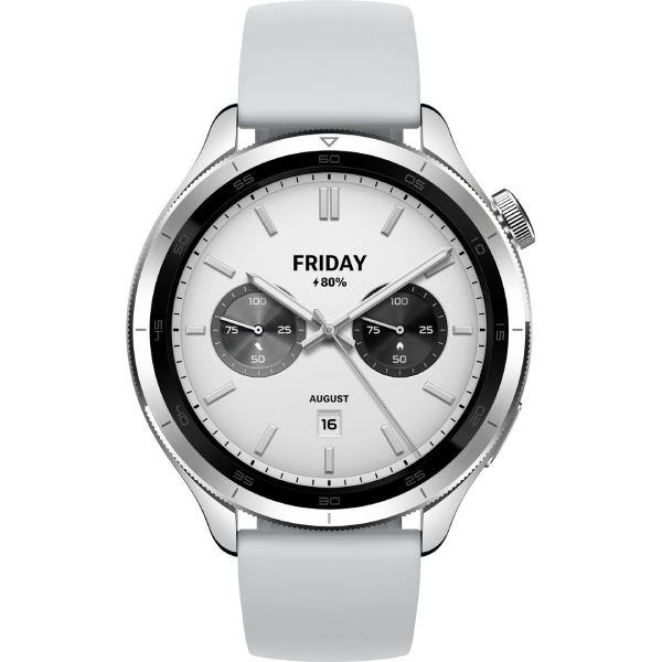 Смарт часы Xiaomi Watch S4 Silver - фото 2