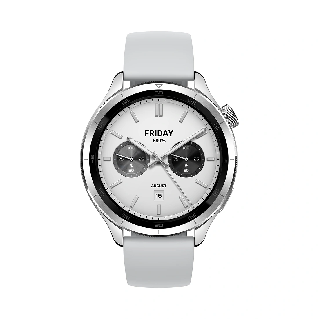Смарт часы Xiaomi Watch S4 Silver M2425W1 - фото 3