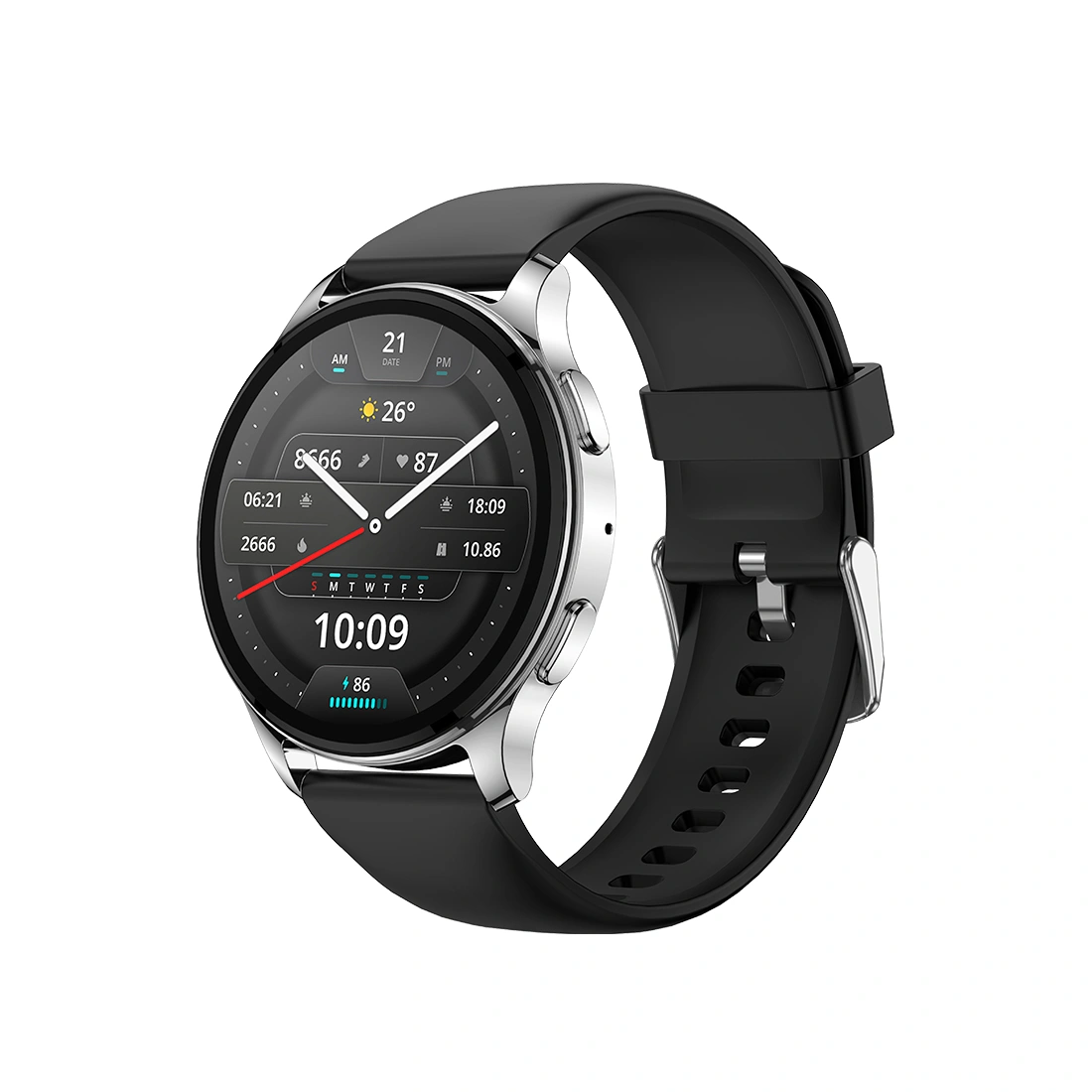 Смарт часы Amazfit Pop 3R A2319 Metallic Silver A2319