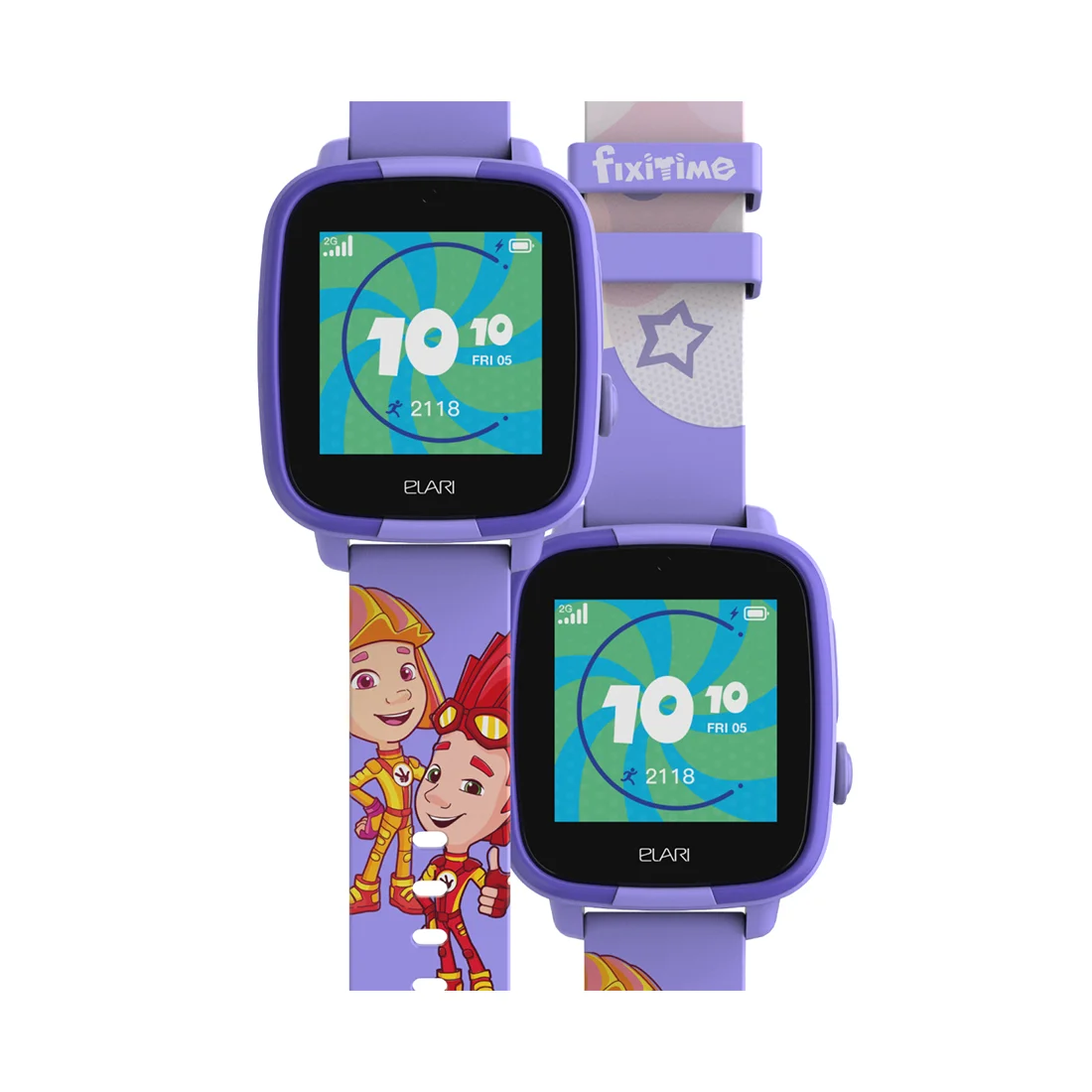 Смарт часы Elari FixiTime Fun Violet  - фото 2