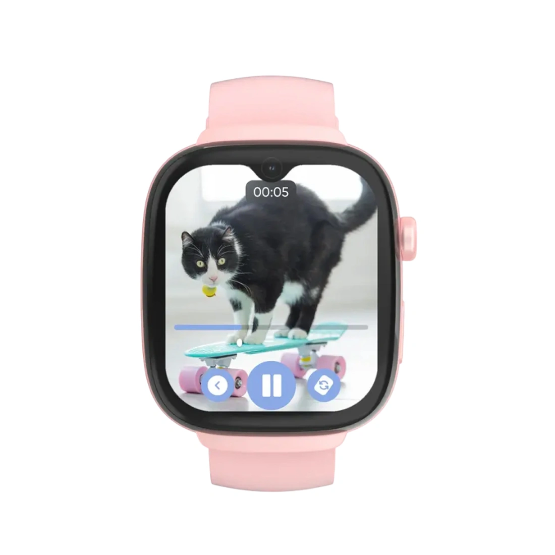 Смарт часы Elari KidGram Watch Розовый  - фото 2