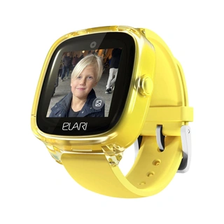 Смарт часы Elari KidPhone 4G Fresh Желтый 