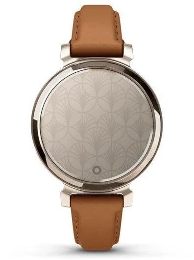 Смарт-часы Garmin Lily 2 Classic with Tan Leather Band 010-02839-02 35мм Cream Gold  - фото 3