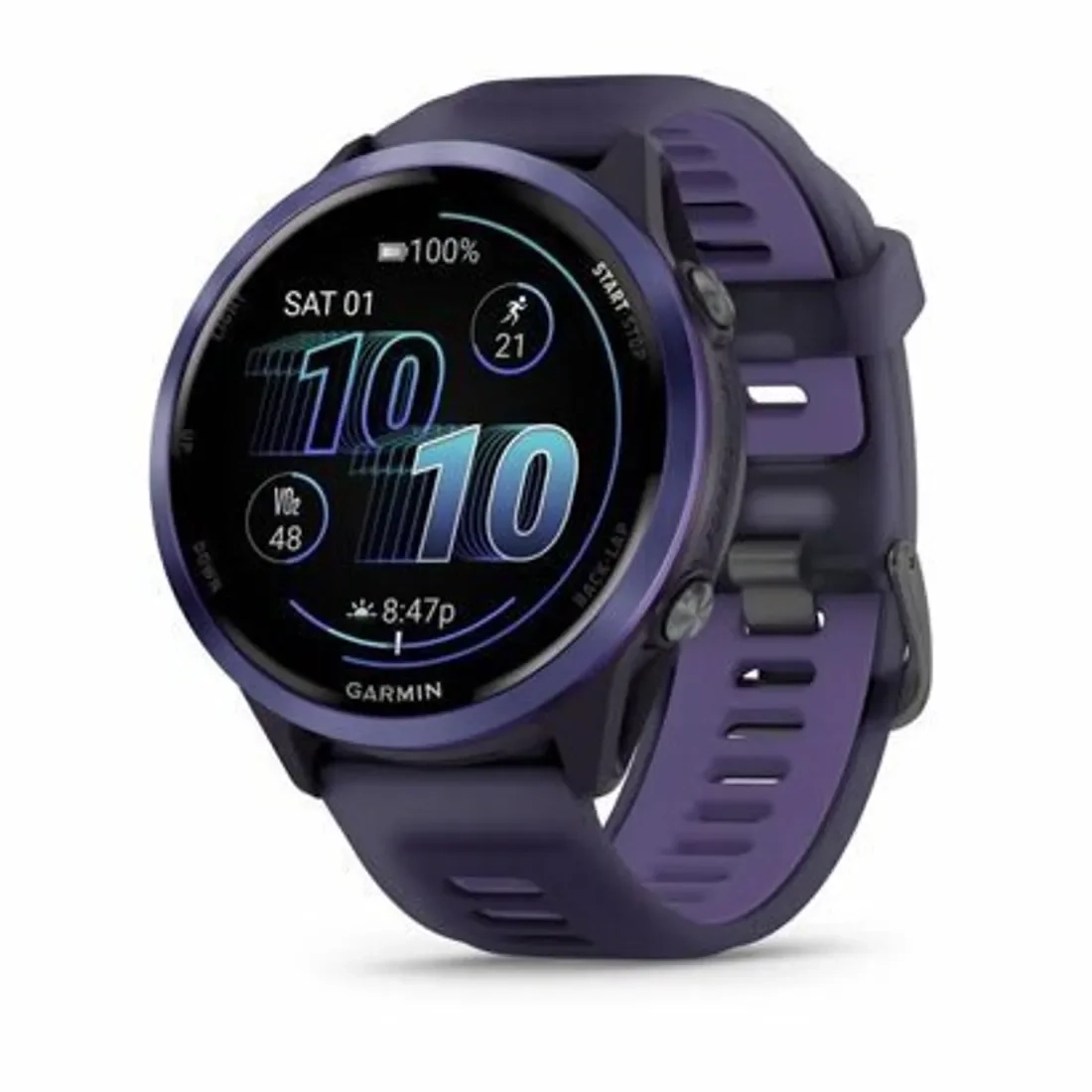 Смарт-часы Garmin Forerunner 570 010-02971-02 47mm Indigo Aluminum 