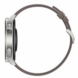 Смарт-часы Huawei Watch GT 3 Pro 46mm Light Titanium Case Gray Leather Strap  - фото 2