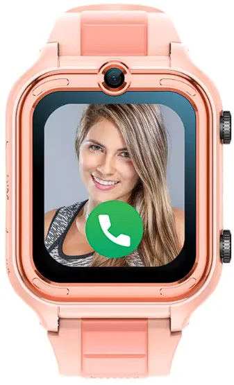 Детские часы Leef Singular 1.52" Pink  - фото 4