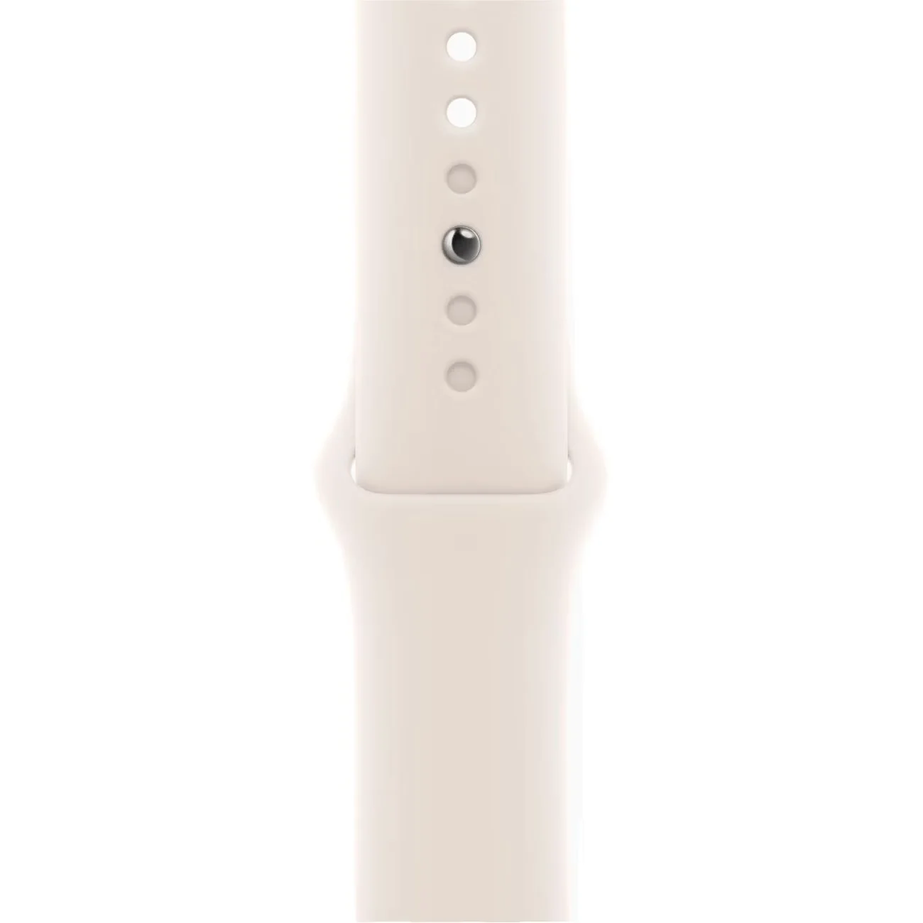 Смарт-часы Apple Watch SE 2024 Aluminum Case with Starlight Sport Band MXEV3 44mm M/L  - фото 3