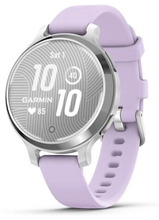 Смарт-часы Garmin Lily 2 Active 38 мм серебристый-фиолетовый 
