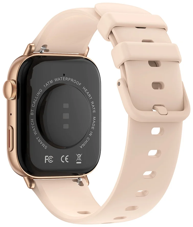 Смарт-часы Colmi C8 Max with Silicone Strap 49mm Gold  - фото 4
