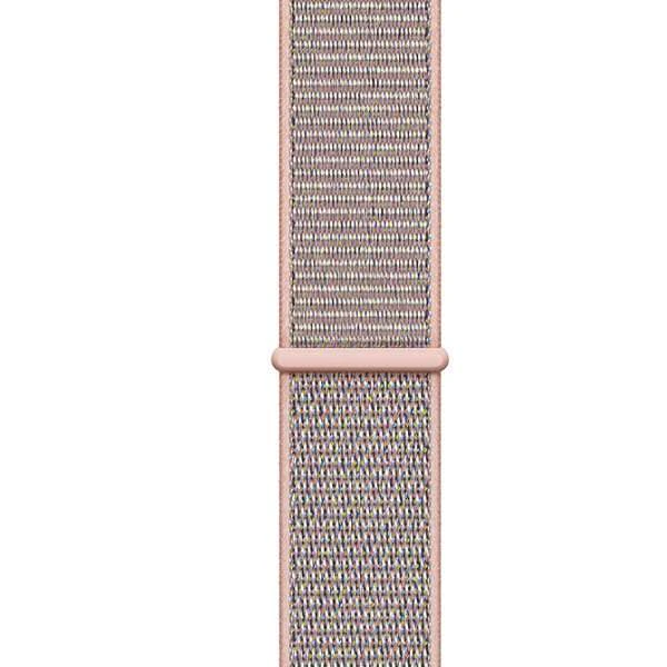 Смарт-часы Apple Watch Series 4 44mm Gold, спортивный браслет цвета «розовый песок» (MU6G2) - фото 3