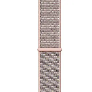 Смарт-часы Apple Watch Series 4 44mm Gold, спортивный браслет цвета «розовый песок» (MU6G2)